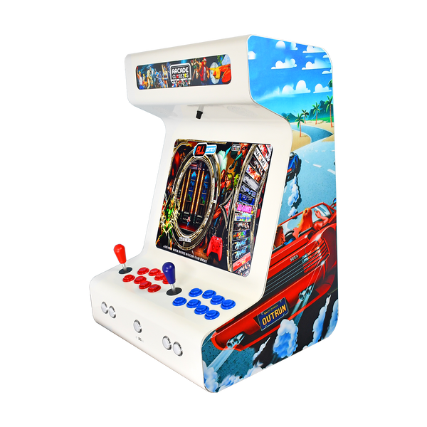 Bartop arcade diseño moderno Intel N100 16GB RAM BLANCA