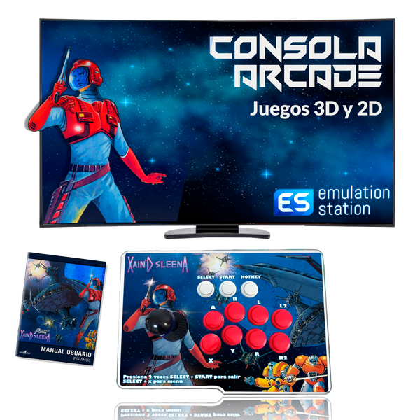 Pandora box 1P Xain'd Sleena EmulationStation +25.000 Títulos