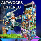 Arcade recreativa 19" de 160cm con 9800 titulos 2D y 3D con Peana 1'60cm
