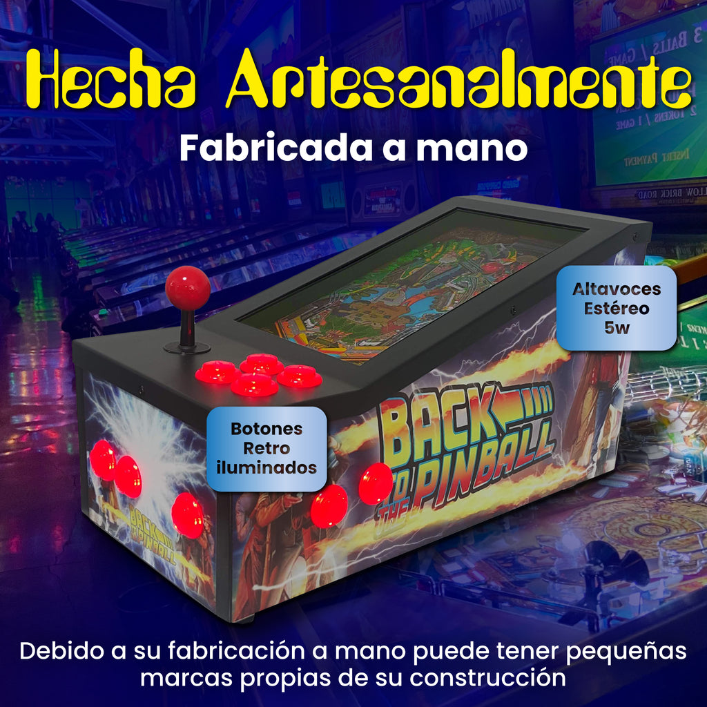 Pinball Virtual 13.3", 1080p, PC N5105 8GB RAM 128GB SSD (MiniPinball Backtothefuture)
