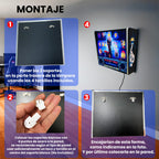 Lámpara RGB - Backglass Pincab Flipper Pinball The Addams Family, Ideal para Decorar habitación Gaming Sala Arcade, Incluye Mando a Distancia con Distintos Modos de iluminación Ambiente