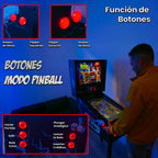 Pinball Virtual, Playfield 27'5″, Backglass 19″, DMD 7", Ryzen 7 5800H (Último diseño disponible: Back to the Future)