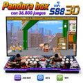 Pandora box S88 3D Wifi 36800 titulos • Más potente para 3D Amlogic S812, 2GB RAM • Maquina recreativa Arcade, Función de Guardar Partida. Mame,Neogeo, MD, Dreamcast, PSone, PSP y mucho más...