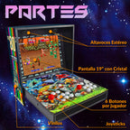 Máquina Arcade de Pared 19" con 9800 Juegos (Sin vinilos laterales)