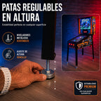 Pinball virtual 18,5" Full HD | 3 pantallas | Ryzen 5 | 16 GB RAM | 256 GB M.2 SSD | Visual Pinball X & Future Pinball | PinUp Popper | MAME vertical y horizontal | Pinscape KL25Z