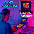 Pinball Virtual, Playfield 12″, Backglass 8″ INTEL N5105 (MiniPinball Curvo Metálico con Backglass TheFamilyAddams)