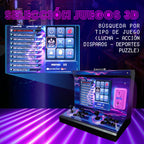 Bartop 15″ Unicview con 9800 juegos DX 2 Plus Saga