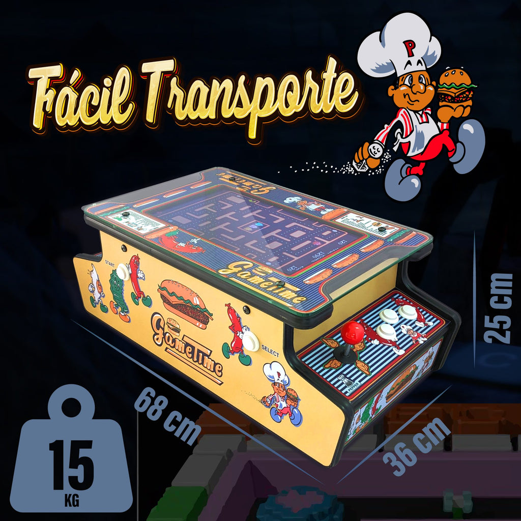 Máquina Arcade Cocktail 516 Juegos