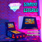 Pinball Virtual, Playfield 12″, Backglass 8″ INTEL N5105 (MiniPinball Curvo Metálico con Backglass TheFamilyAddams)