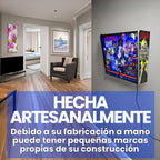 Lámpara RGB - Backglass Pincab Flipper Pinball Elvira, Ideal para Decorar habitación Gaming Sala Arcade, Incluye Mando a Distancia con Distintos Modos de iluminación Ambiente