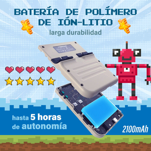 Anbernic rg35xx • más de 5.000 juegos (color gray)