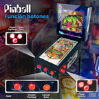 Pinball Virtual, Playfield 18.5", Backglass 15" RYZEN 5 5500 iGPU AMD Radeon 7 1800Mhz 16GB RAM 256GB SSD (Pinball con patas ThefamilyAddams)
