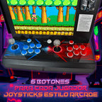Bartop 17" Unicview 9800 Titulos - Nueva versión mejorada