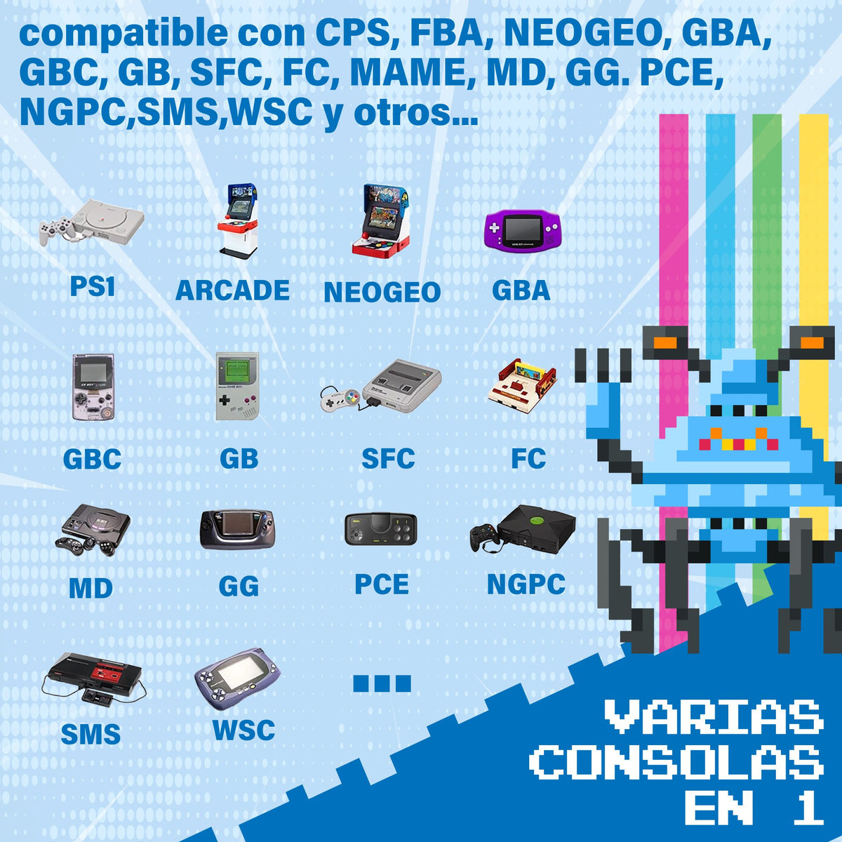 Anbernic rg35xx • más de 5.000 juegos (color purple)