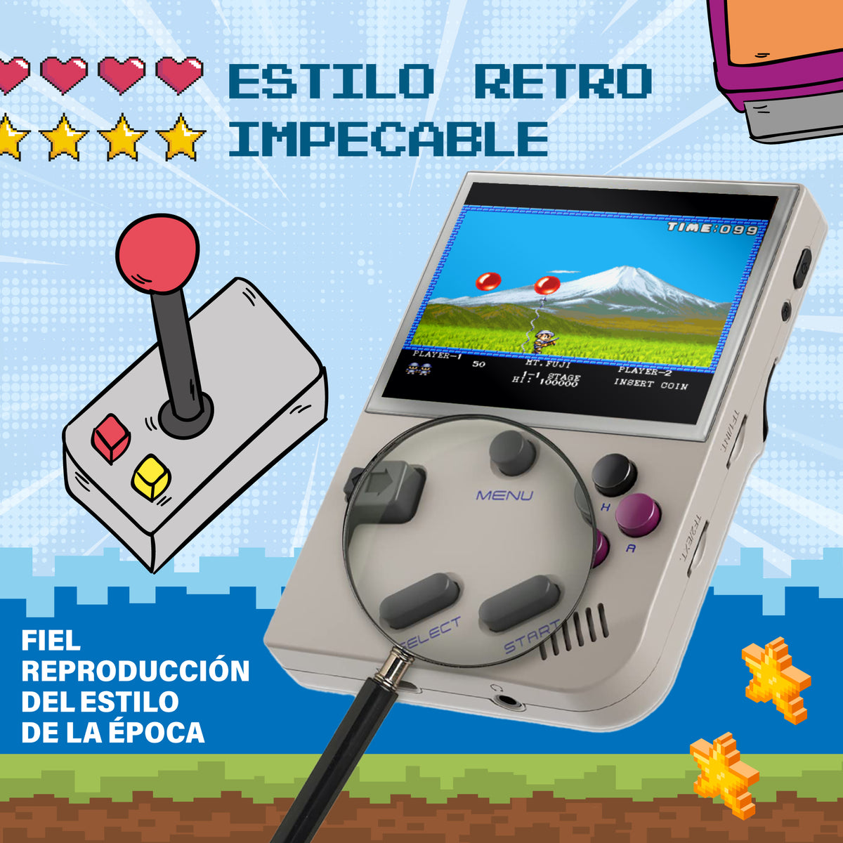 Anbernic rg35xx • más de 5.000 juegos (color gray)