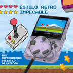 Anbernic rg35xx • más de 5.000 juegos (color purple)