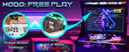 Bartop arcade de 22" con monedero y 9800 titulos