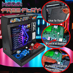 Bartop 17" Unicview 9800 Titulos - Nueva versión mejorada