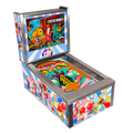 Pinball Virtual 15.6" + 12" con plunger analógico (Futurama Metálico con backglass)