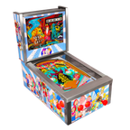 Pinball Virtual 15.6" + 12" con plunger analógico (Futurama Metálico con backglass)