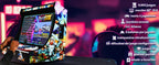 Bartop arcade de 22" con monedero y 9800 titulos