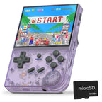 Anbernic rg35xx • más de 5.000 juegos (color purple)
