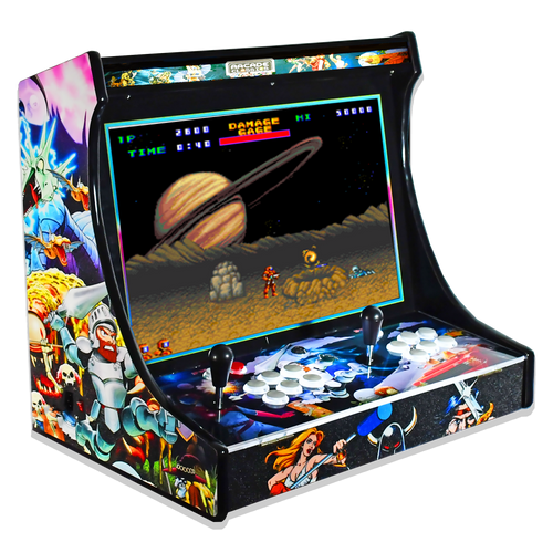 Bartop arcade de 22" con monedero y 9800 titulos