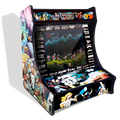 Bartop Arcade con monitor 19" 4:3 | La más recomendada | Mueble contrachapado de 19mm | Joysticks Americanos | Pandora DX2 PLus saga con 9.800 juegos compatible con PandoryDX