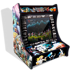 Bartop Arcade con monitor 19" 4:3 | La más recomendada | Mueble contrachapado de 19mm | Joysticks Americanos | Pandora DX2 PLus saga con 9.800 juegos compatible con PandoryDX