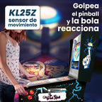 Pinball Virtual, Playfield 18.5", Backglass 15" RYZEN 5 5500 iGPU AMD Radeon 7 1800Mhz 16GB RAM 256GB SSD (Pinball con patas ThefamilyAddams)