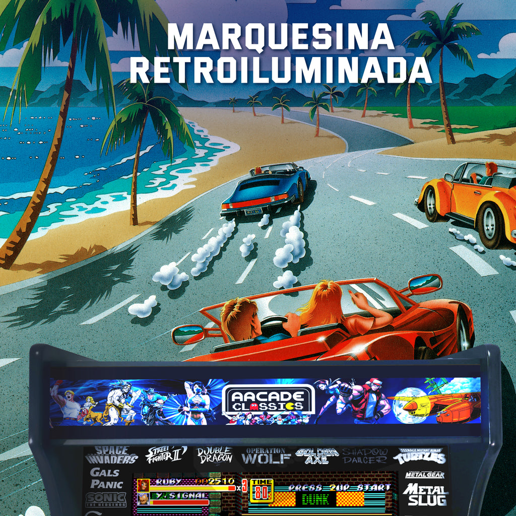 Bartop OutRun 19"