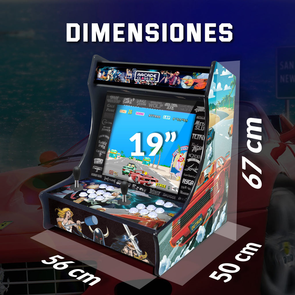 Bartop OutRun 19"