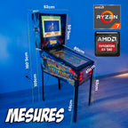 Virtual Pinball 27", DMD 7", Ryzen 7 5800H (Design selection: The Addams Family "Not available", Back to the Future, shipping costs included)