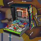 Máquina Arcade de Pared 19" con 9800 Juegos (Sin vinilos laterales)