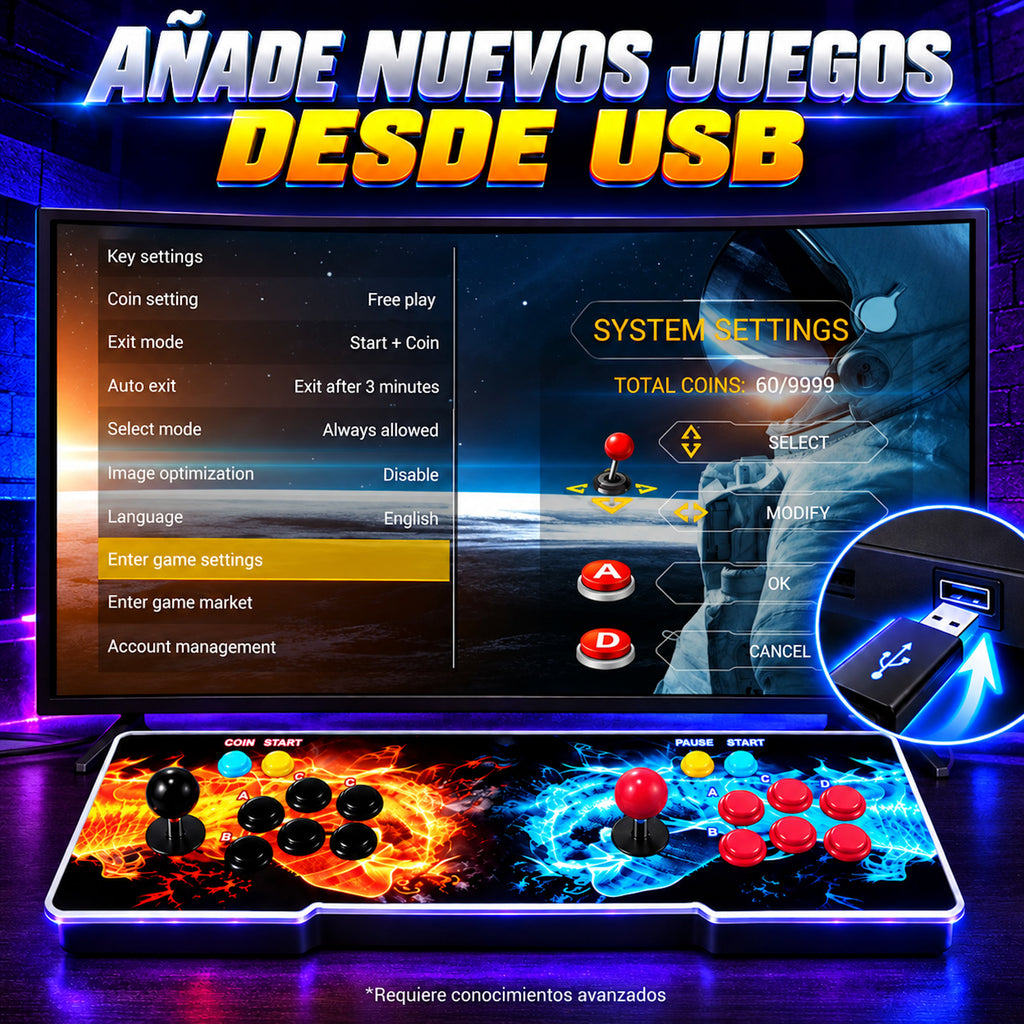 Pandora box 3D 36.800 juegos Amlogic S812 con 2GB RAM - Incluye función de instalar juegos