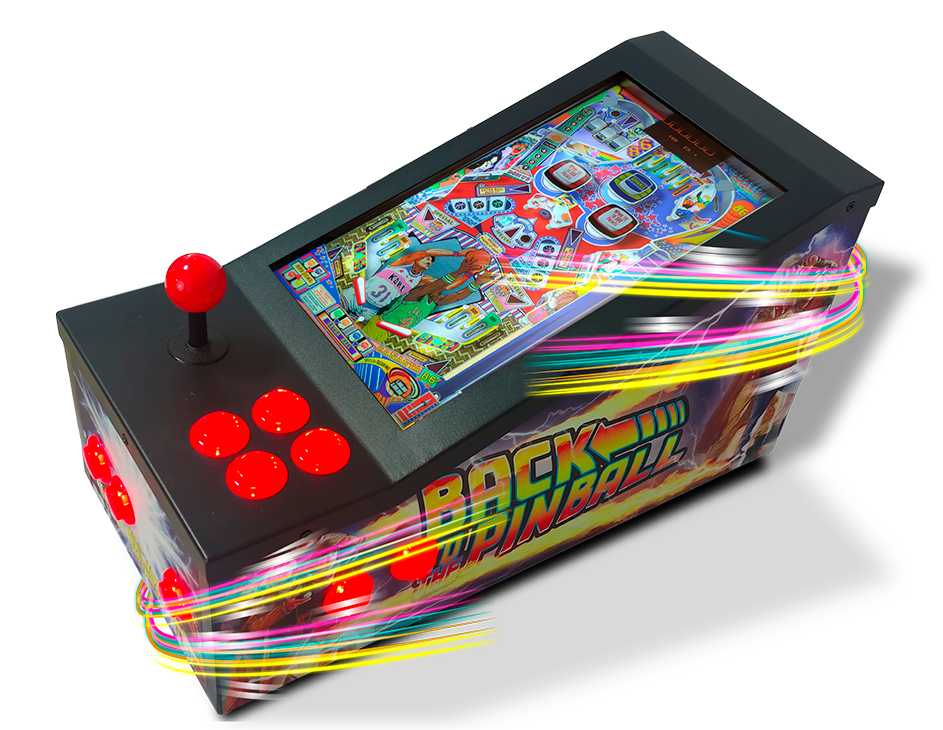 Pinball Virtual 13.3", 1080p, PC N5105 8GB RAM 128GB SSD (MiniPinball Backtothefuture)