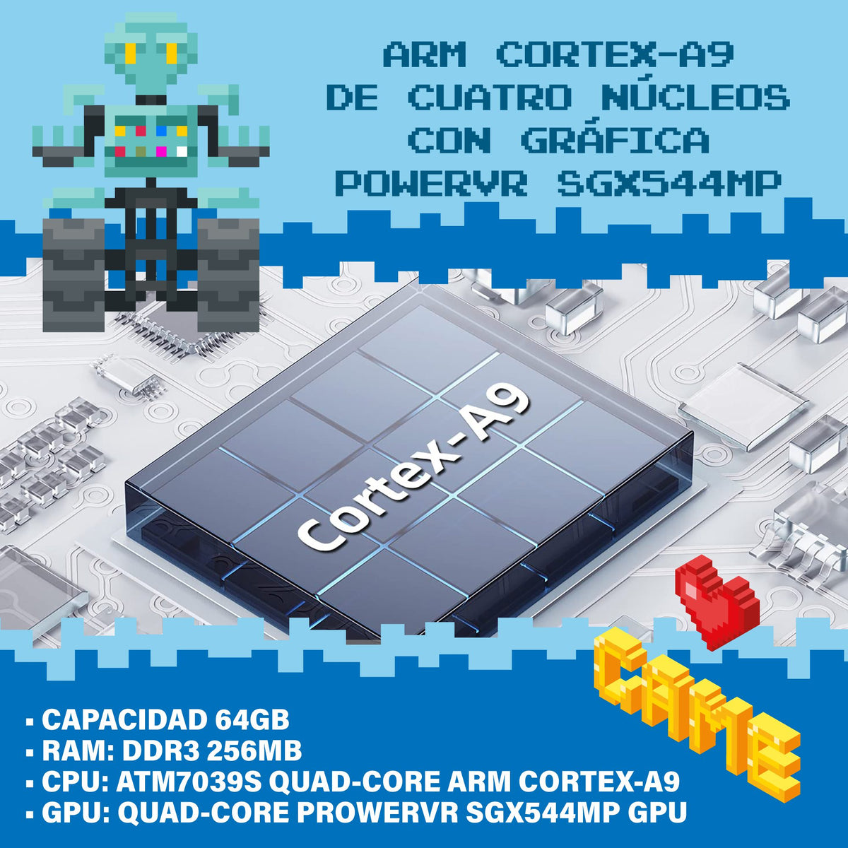 Anbernic rg35xx • más de 5.000 juegos (color gray)