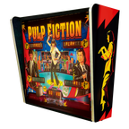 Lámpara RGB - Backglass Pincab Flipper Pinball Pulp Fiction, Ideal para Decorar habitación Gaming Sala Arcade, Incluye Mando a Distancia con Distintos Modos de iluminación Ambiente