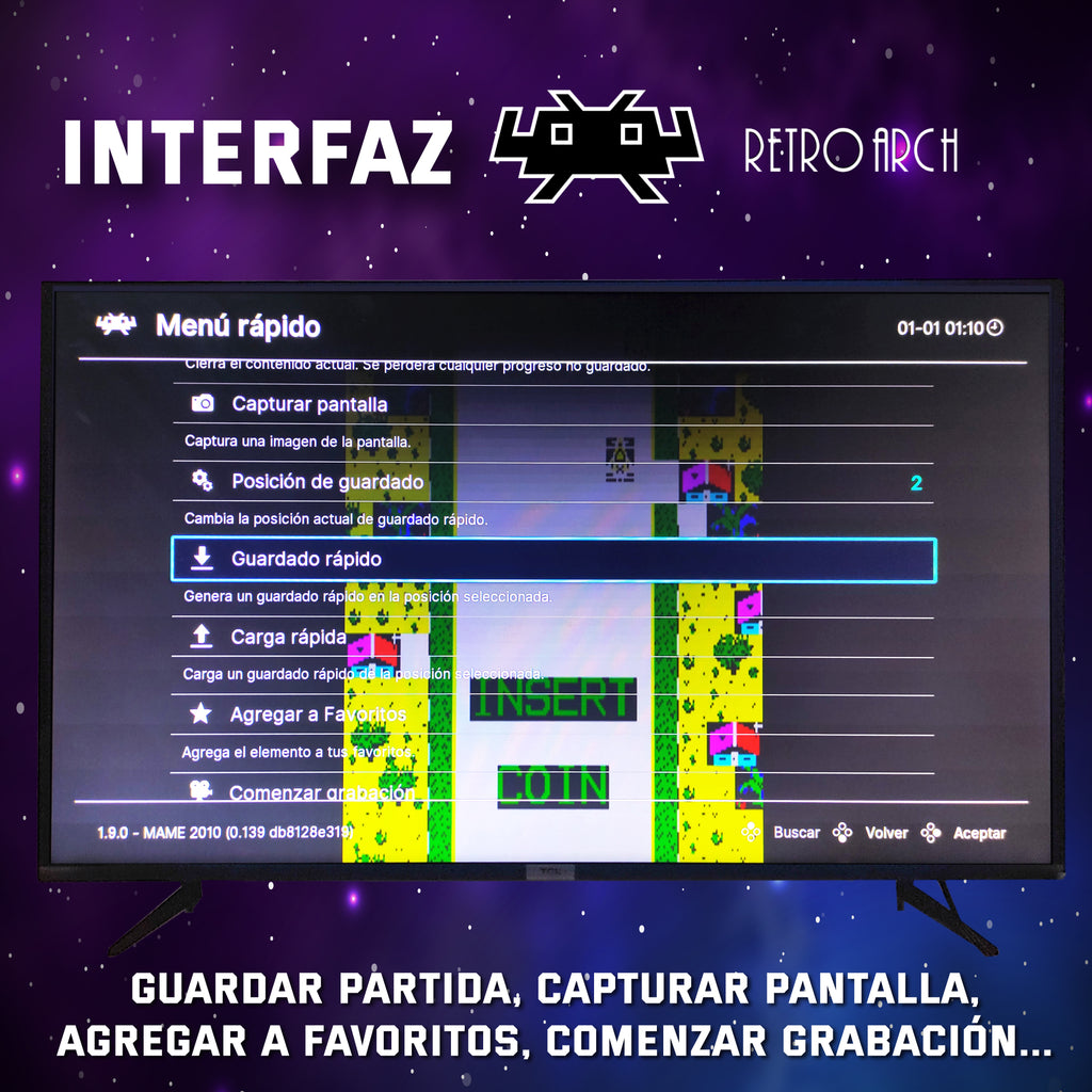 Pandora box 1P Xain'd Sleena EmulationStation +25.000 Títulos