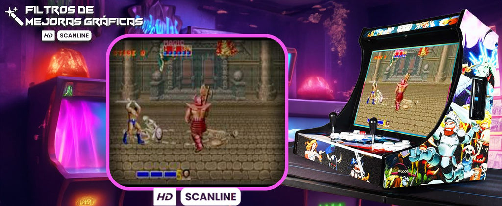 Bartop arcade de 22" con monedero y 9800 titulos