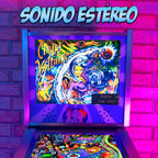 Pinball Virtual 15.6" + 12" con plunger analógico (Futurama Metálico con backglass)