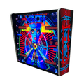 Lámpara RGB - Backglass Pincab Flipper Pinball Xenon, Ideal para Decorar habitación Gaming Sala Arcade, Incluye Mando a Distancia con Distintos Modos de iluminación Ambiente