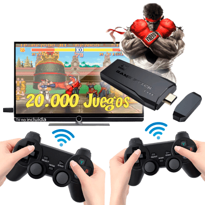 Retro Consola Stick M8 • 20.000 juegos