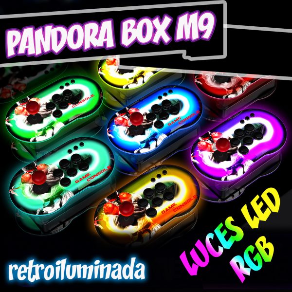 Pandora Box M9 con luces RGB