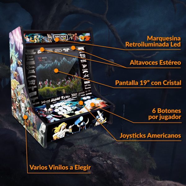 Bartop  Ghost & Goblins 19" - Imagen 9