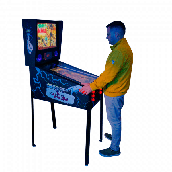 Pinball Virtual, Playfield 27'5″, Backglass 19″, DMD 7", Ryzen 7 5800H (Pinball Métalico 3 Pantallas TheFamilyAddams)