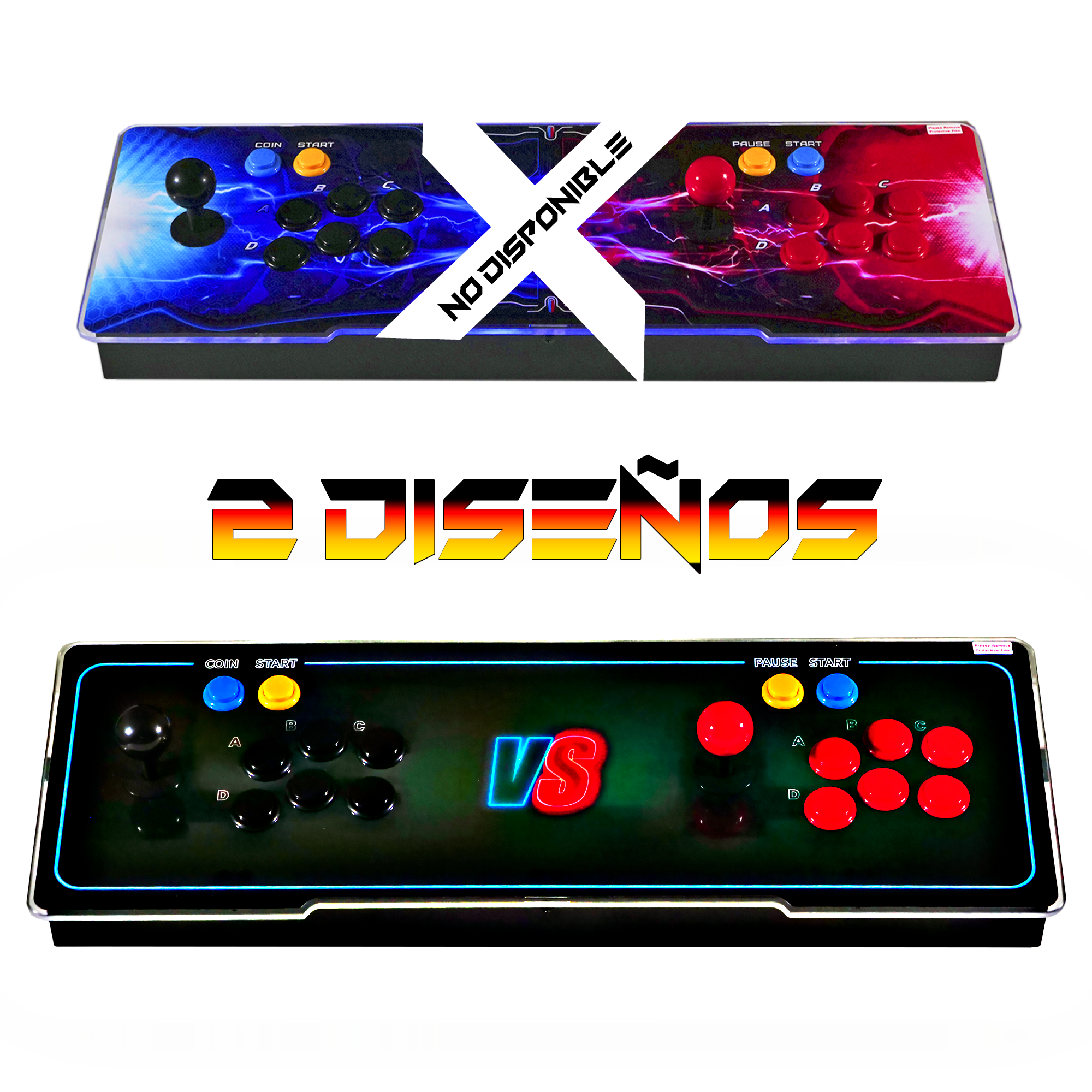 Pandora box Extreme 11000 juegos 2D y 3D (Solo Diseño VS Disponible)