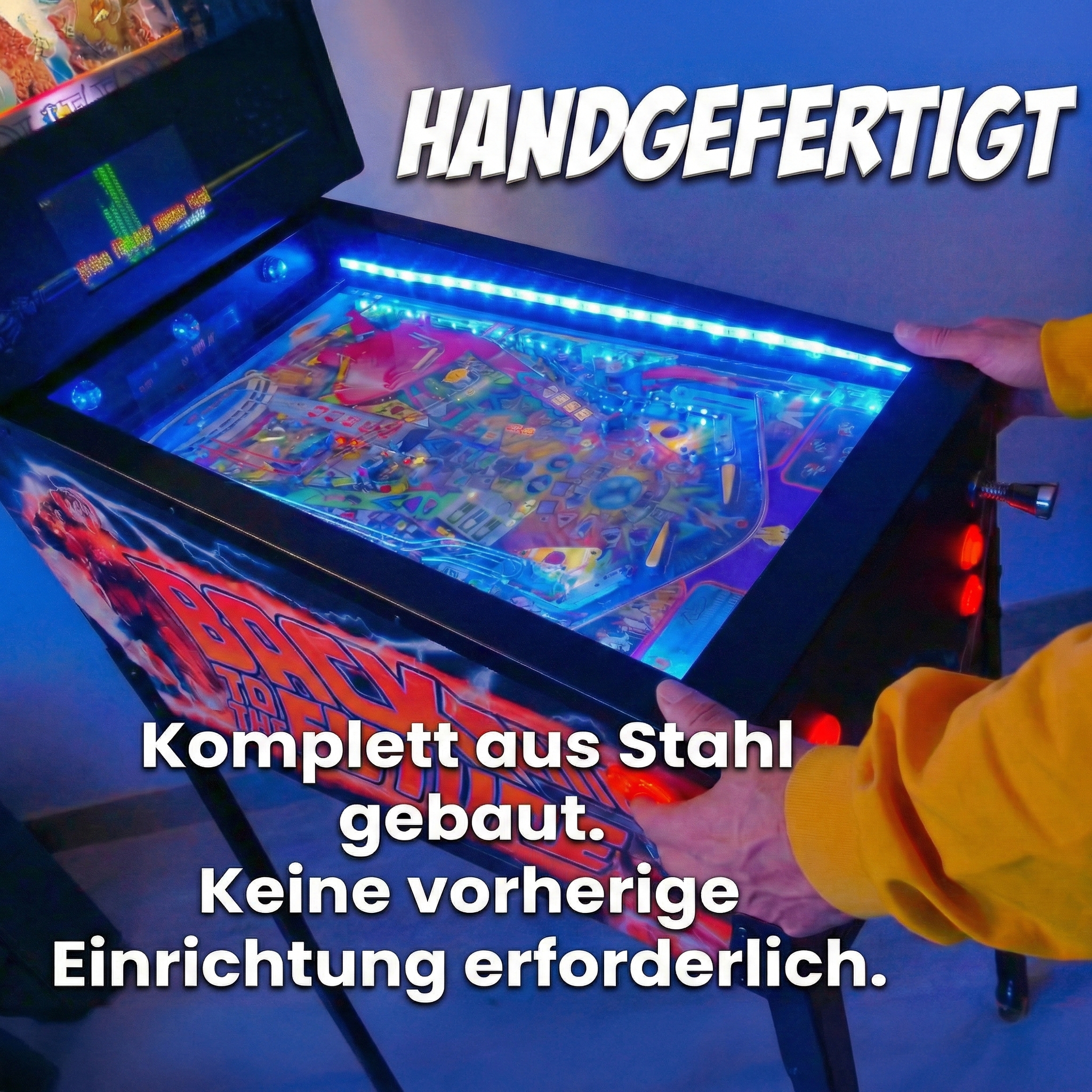 Virtual Pinball 27", DMD 7", Ryzen 7 5800H (Design selection: The Addams Family "Not available", Back to the Future, shipping costs included) - Imagen 10