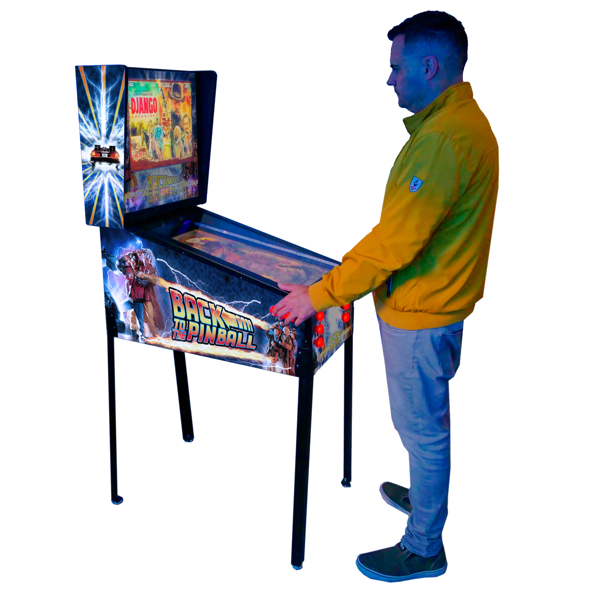 Virtual Pinball 27", DMD 7", Ryzen 7 5800H (Design selection: The Addams Family "Not available", Back to the Future, shipping costs included)