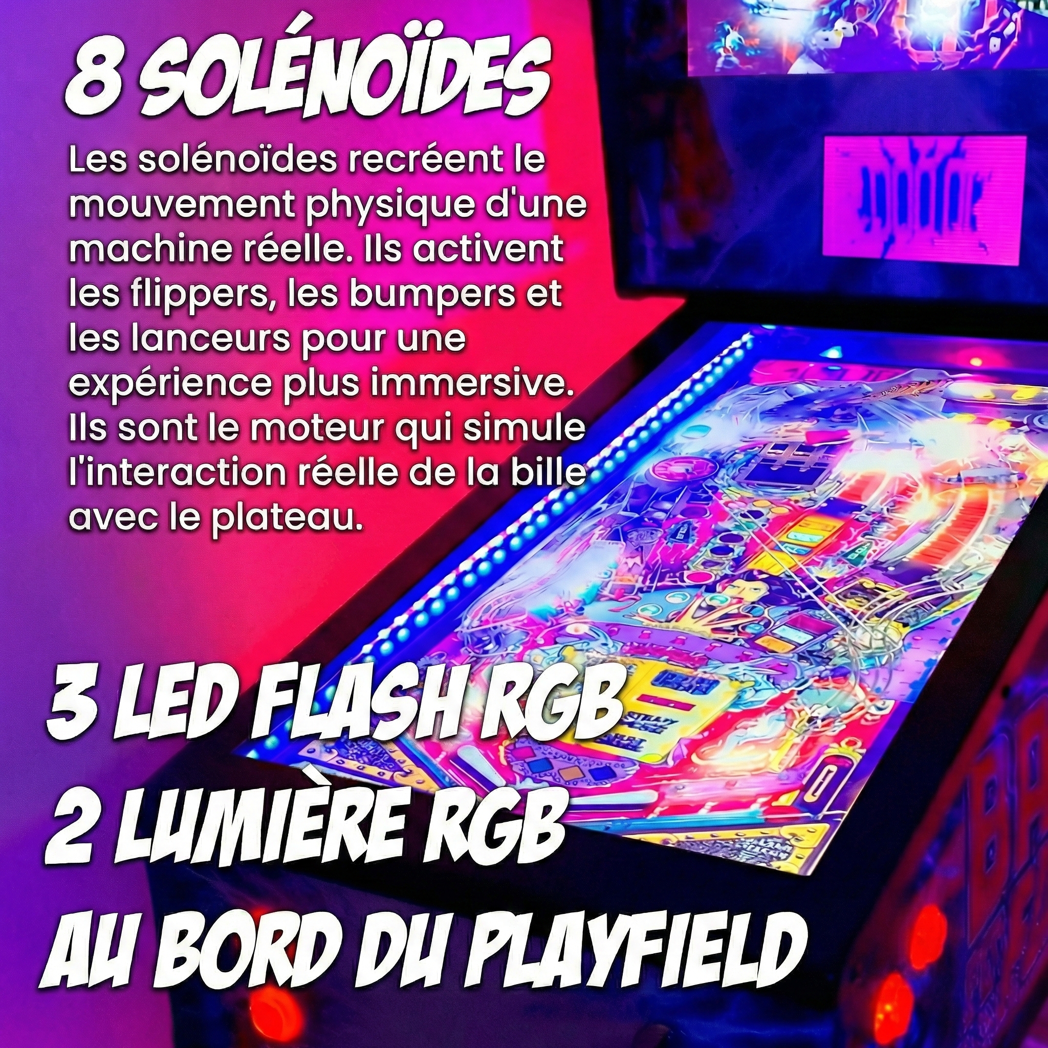 Virtual Pinball 27", DMD 7", Ryzen 7 5800H (Design selection: The Addams Family "Not available", Back to the Future, shipping costs included) - Imagen 7